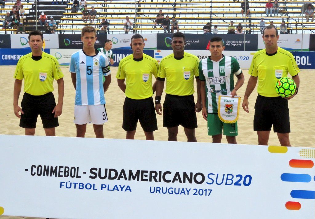 Comenzó el Torneo Sudamericano sub-20 de Fútbol Playa - Uruguay 2017 