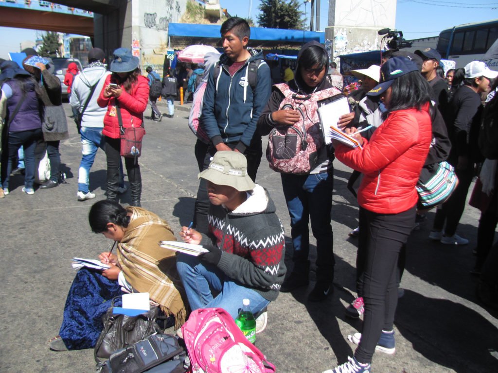 UPEA cumple anuncio de pasar clases en las calles
