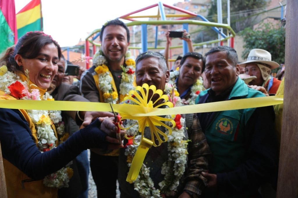 En Villa Cinco Dedos de Alto Miraflores, inauguran el tercer Qullaña Uta de La Paz