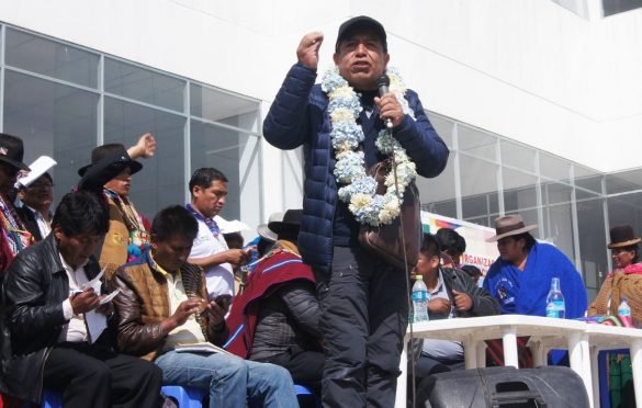 Pacto de Unidad ratificó el binomio Arce-Choquehuanca para el MAS