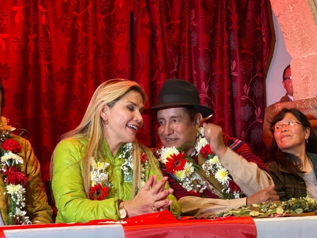 Rafael Quispe apoyará a Jeanine Añes para las próximas elecciones generales