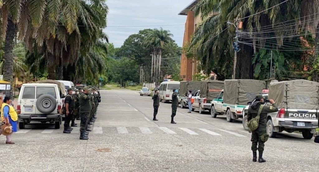 Gobierno mantendrá número de efectivos policiales en el trópico de Cochabamba