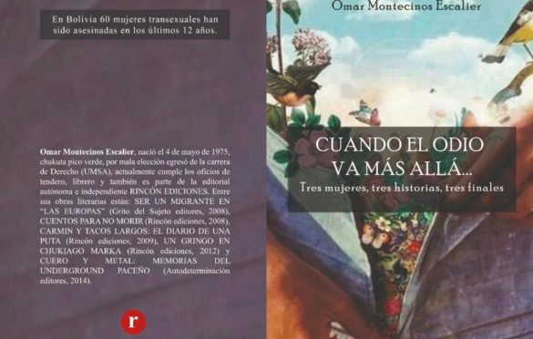 Omar Montecinos explora el mundo de los transexuales en el libro «Cuando el odio va más allá…»