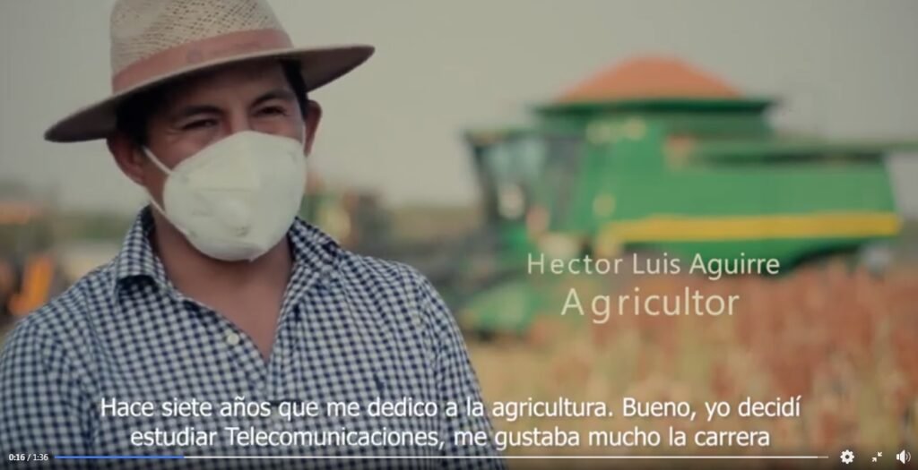 La agricultura que sedujo a Héctor Aguirre genera el compromiso para generar empleos