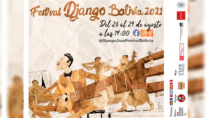 El jazz manouche llegó para quedarse: se celebra la IV edición del Festival Internacional Django Bolivia