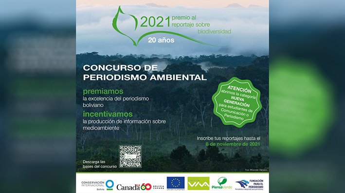 Lanzan el XX Premio al Reportaje sobre Biodiversidad 2021 con una nueva categoría y webinars de actualización