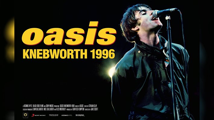 El histórico concierto de Oasis en Knebworth llega a las pantallas de Cinemark en Santa Cruz de la Sierra