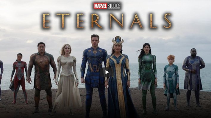 «Eternals» llega a Cinemark para decir que “El fin fue solo el comienzo” para el MCU