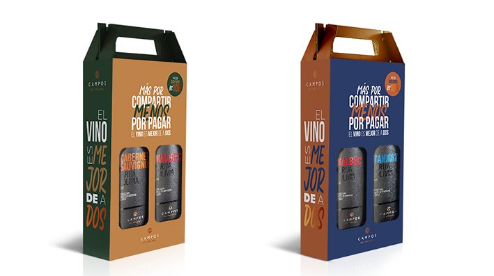 Vuelve el ‘Pack ahorro’: Cuatro vinos de Campos de Solana a un precio especial