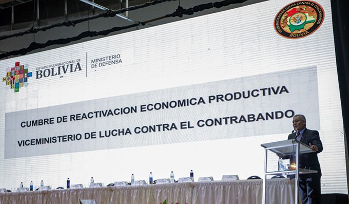 Cumbre de Reactivación Económica demanda una “lucha efectiva y decidida” contra el contrabando