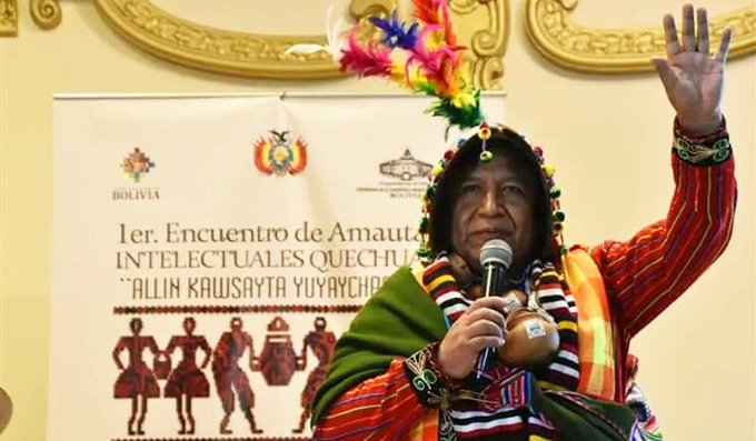 Choquehuanca: Si no eres buen padre, no vas a poder ser buen presidente