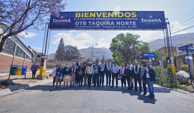 CBN dona equipamiento para mejorar la seguridad vial e impulsar la tecnología de la OTB Taquiña Norte