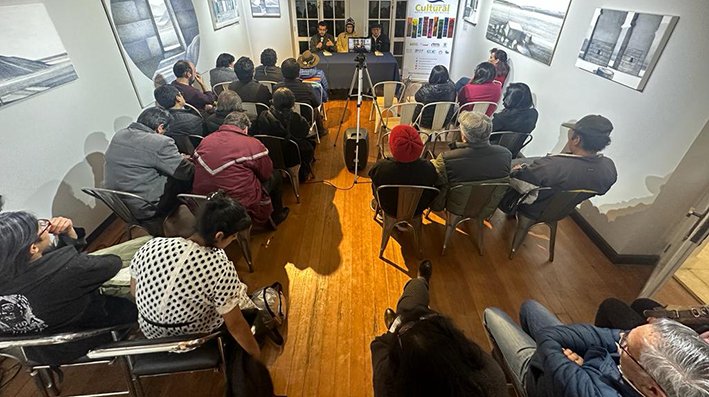 Alejandro Mérida presentó su libro “Franz Tamayo y el indoamericanismo” en el Museo Fernando Montes