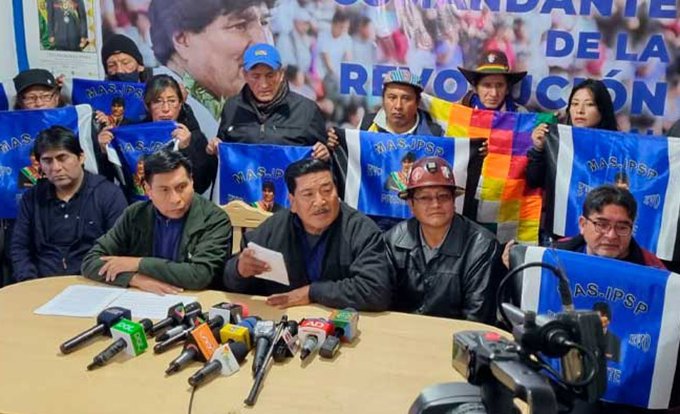 El MAS rompe definitivamente con el gobierno de Luis Arce