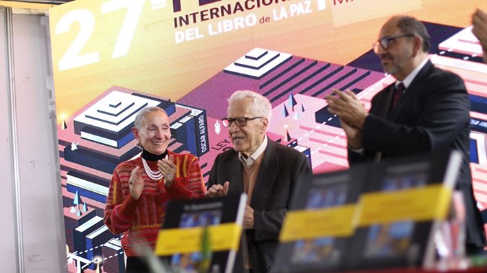 La biografía del gestor cultural Marcelo Araúz Lavadenz se presenta en la Feria del Libro de La Paz