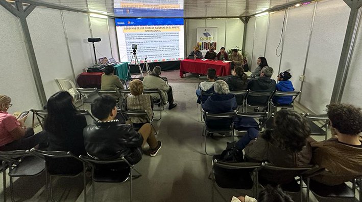 El Conversatorio Decenio de las Lenguas Indígenas fue presentado el fin de semana en la FILLP 2023