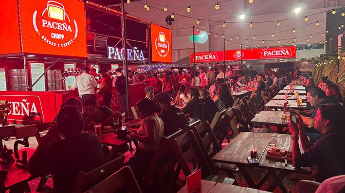 Expocruz 2023: PACEÑA sorprende con un patio para vivir la experiencia cervecera CHOPP
