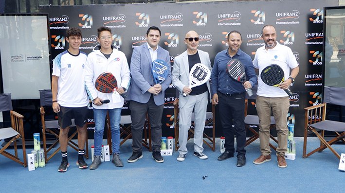 Hay 30 equipos inscritos para el Torneo Intercolegial de Pádel Copa Unifranz 2024