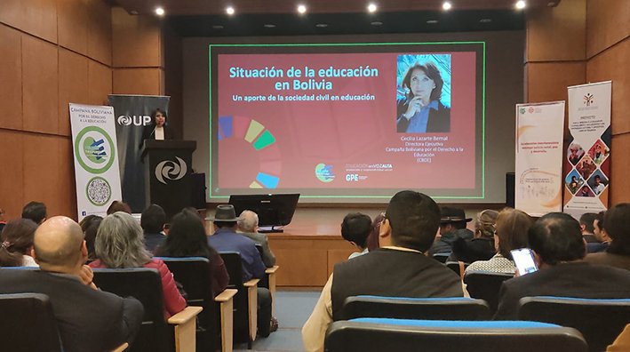 Ve la luz estudio sobre el estado de la educación en Bolivia