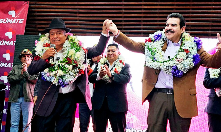 Tata y Manfred: Rafael Quispe y Somos Pueblo se suman a la candidatura de Manfred Reyes Villa