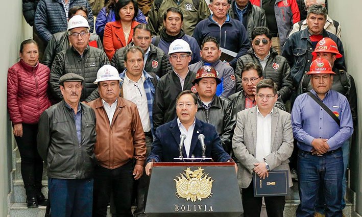 Gobierno y COB acuerdan incremento salarial: 10% al mínimo nacional y 5% al haber básico en 2025