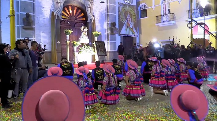 La fiesta de Urqupiña 2025 inicia con magia, fe y tradición sus actividades, junto a Paceña