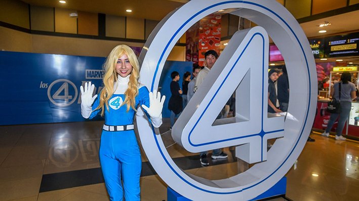 “Los 4 Fantásticos” conquistaron la pantalla más grande de Bolivia en Cinemark