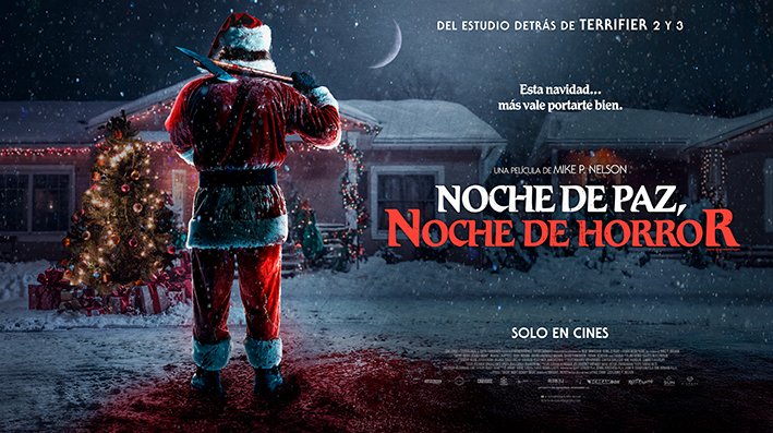 La navidad más sangrienta llega a los cines: “Noche de Paz, Noche de Horror” revela su póster y trailer oficial