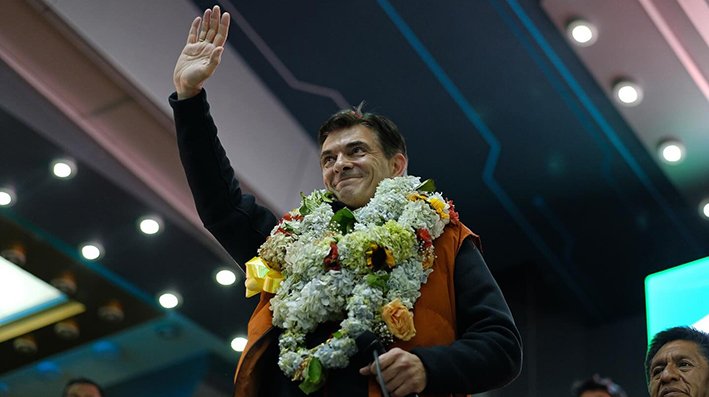 Rodrigo Paz: «La democracia se defiende votando y construyendo el futuro entre todos los bolivianos»