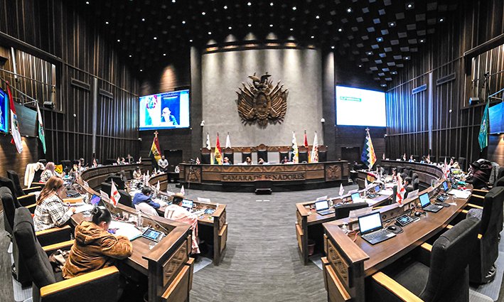 Senado aprueba cinco créditos por más de $us 459 millones y el Gobierno apuesta por obras pese a la crisis fiscal