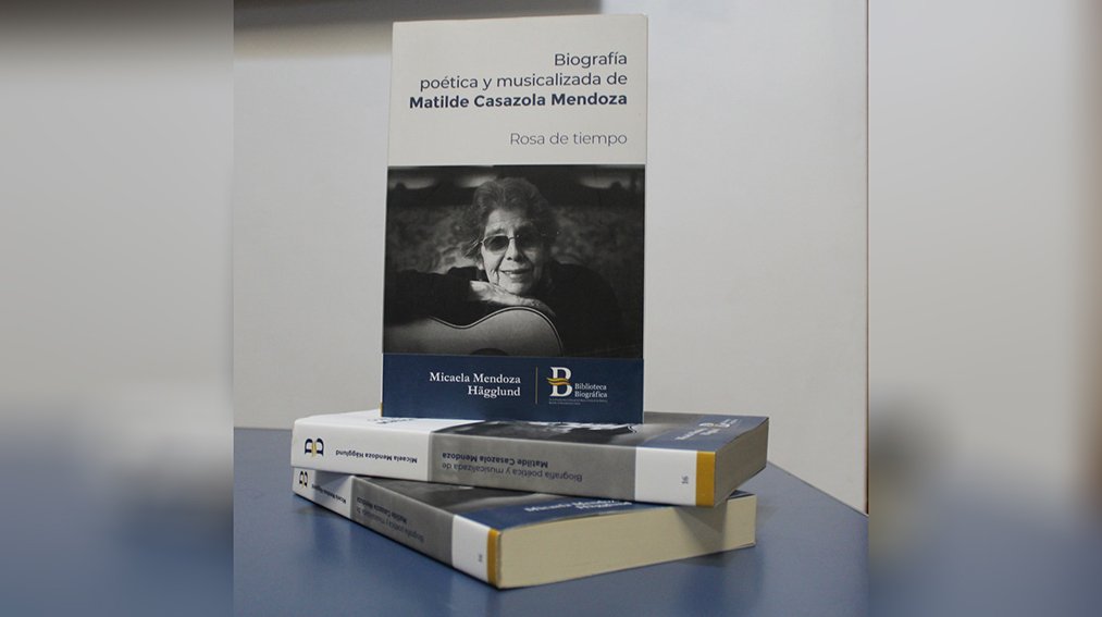 Biografía inédita de Matilde Casazola se presenta en la FIL de Cochabamba