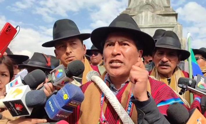 Ponchos Rojos advierten “revuelta social” si destituyen a Lara y cuestionan mandato de Paz