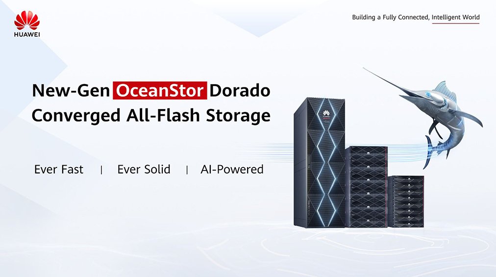 El 2025 presentó la actualización de su solución de almacenamiento All-Flash: New-Gen OceanStor Dorado