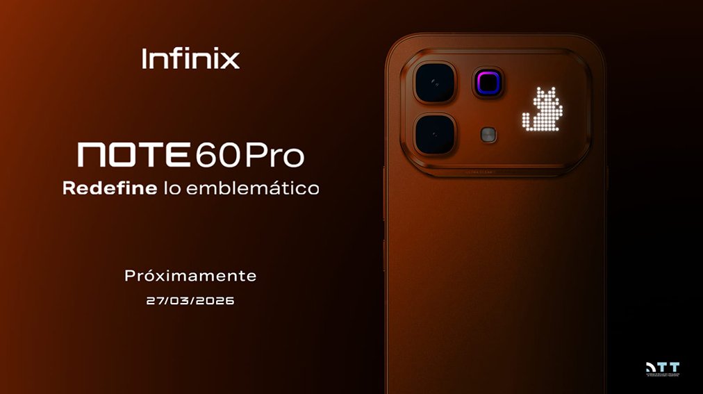 INFINIX anuncia la llegada del NOTE 60 PRO a Bolivia