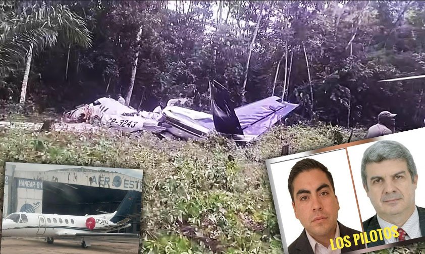 TRAGEDIA EN LOS CIELOS: Cae una aeronave en Cochabamba y mueren dos piltos