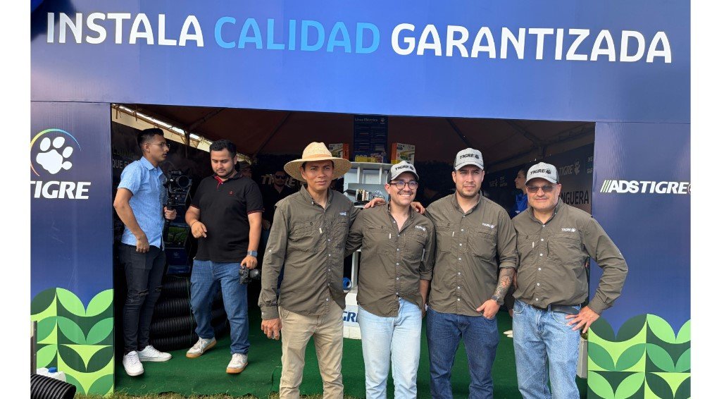 Tigre Bolivia participó en EXPO AGRO con soluciones para un riego más eficiente en el campo