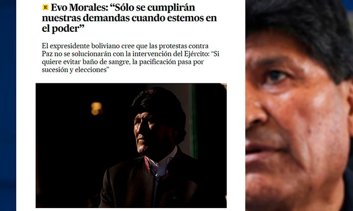 Evo Moral afirma que las demandas de los movilizados solo se concretarán con el retorno de su bloque al poder