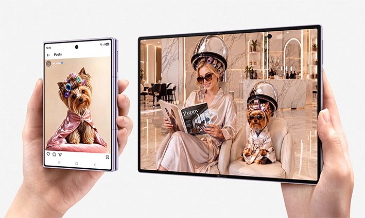 Samsung Galaxy Z Fold8 Ultra, Fold8 y Flip8: Plegables, perfectos para cada estilo de vida