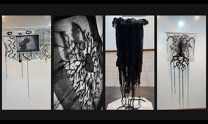 «Bilis Negra»: una exposición que transforma la melancolía en una experiencia visual y textil