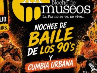 La “Larga Noche de Museos” se viste de fiesta: Anuncian velada de baile de los 90 y cumbia urbana con ingreso libre