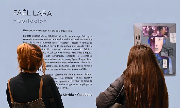 Faél Lara, una de las voces más prometedoras del arte boliviano, presenta ‘Habitación’, su nueva exposición