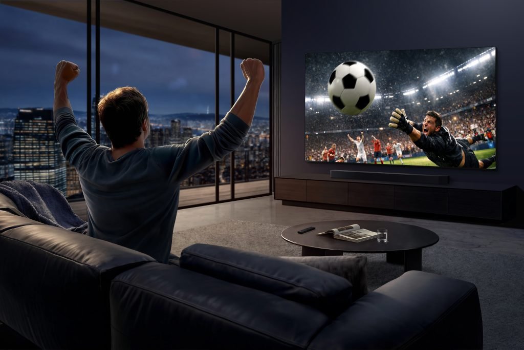 El fútbol impulsa la demanda de pantallas de gran formato y redefine la experiencia de entretenimiento en 2026