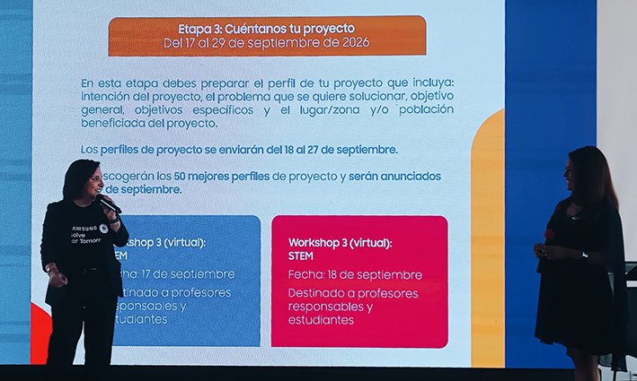 Solve for Tomorrow: Samsung convoca a estudiantes bolivianos a transformar sus comunidades con ciencia, tecnología e innovación