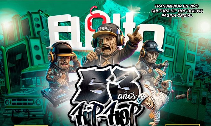El Alto se convierte en el epicentro nacional del Hip Hop para celebrar sus 53 años de historia urbana