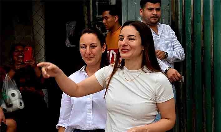 Laura Rojas salió de Palmasola, pero nadie sabe dónde están las 32 maletas