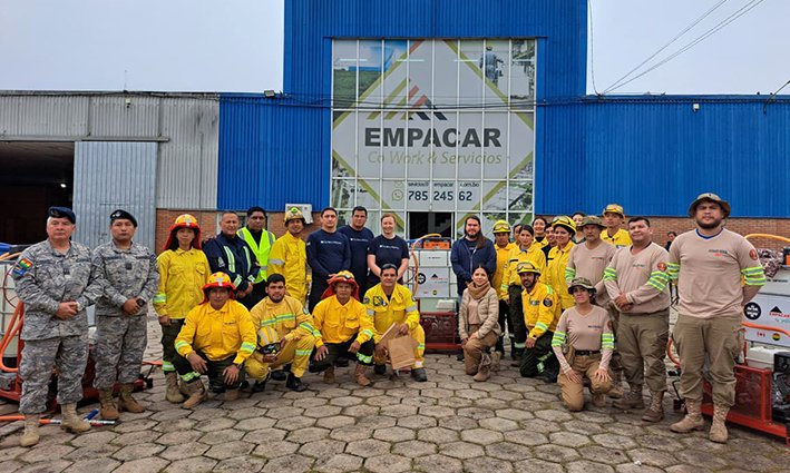 Empacar y Global Medic fortalecen la capacidad de respuesta de los bomberos con una nueva entrega de Fire Skids