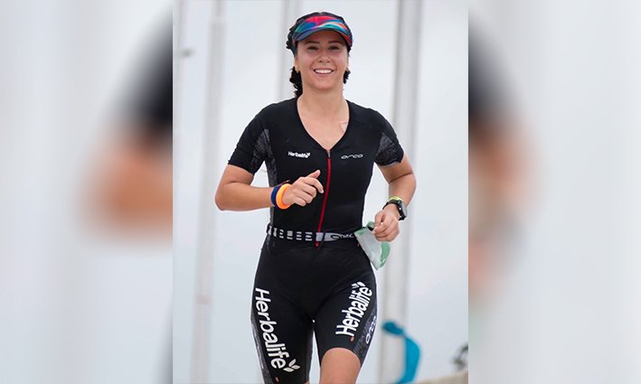 La triatleta boliviana Flavia Castro competirá en el Mundial de Francia